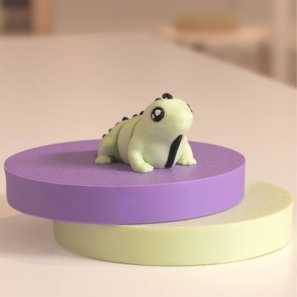 Mini figurine iguane kawaii 3D