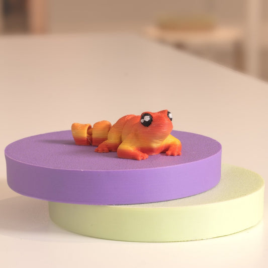 Mini Figurine lézard kawaii 3D. Imprimé en 3D à Cognac
