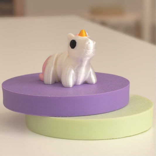Mini Figurine licorne kawaii 3D. Imprimé en 3D à Cognac