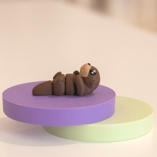 Mini Figurine loutre kawaii 3D. Imprimé en 3D à Cognac