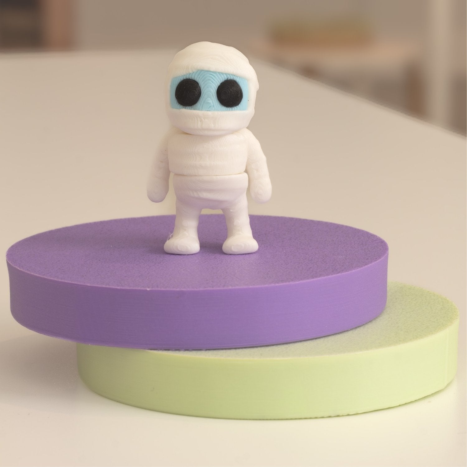 Mini Figurine momie kawaii 3D. Imprimé en 3D à Cognac