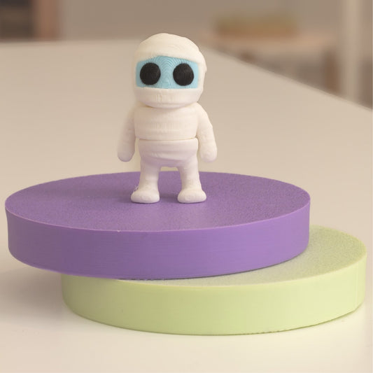 Mini Figurine momie kawaii 3D. Imprimé en 3D à Cognac