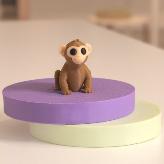 Mini Figurine ouistiti kawaii 3D. Imprimé en 3D à Cognac