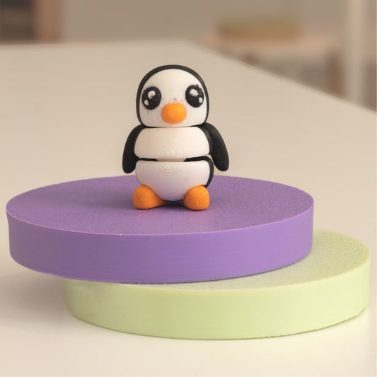 Mini Figurine pingouin kawaii 3D. Imprimé en 3D à Cognac