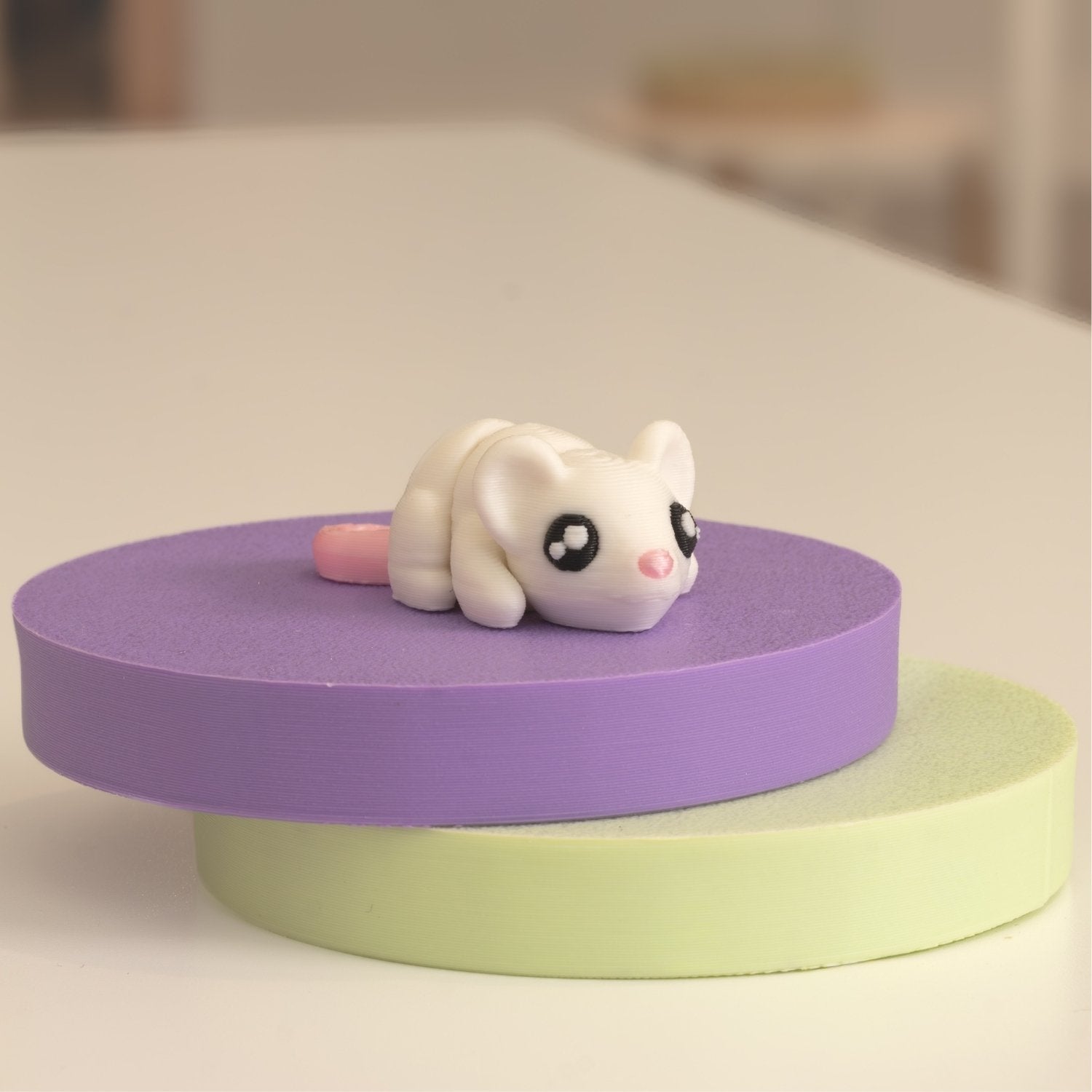 Mini Figurine souris kawaii 3D. Imprimé en 3D à Cognac