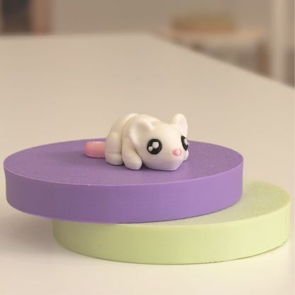 Mini Figurine souris kawaii 3D. Imprimé en 3D à Cognac