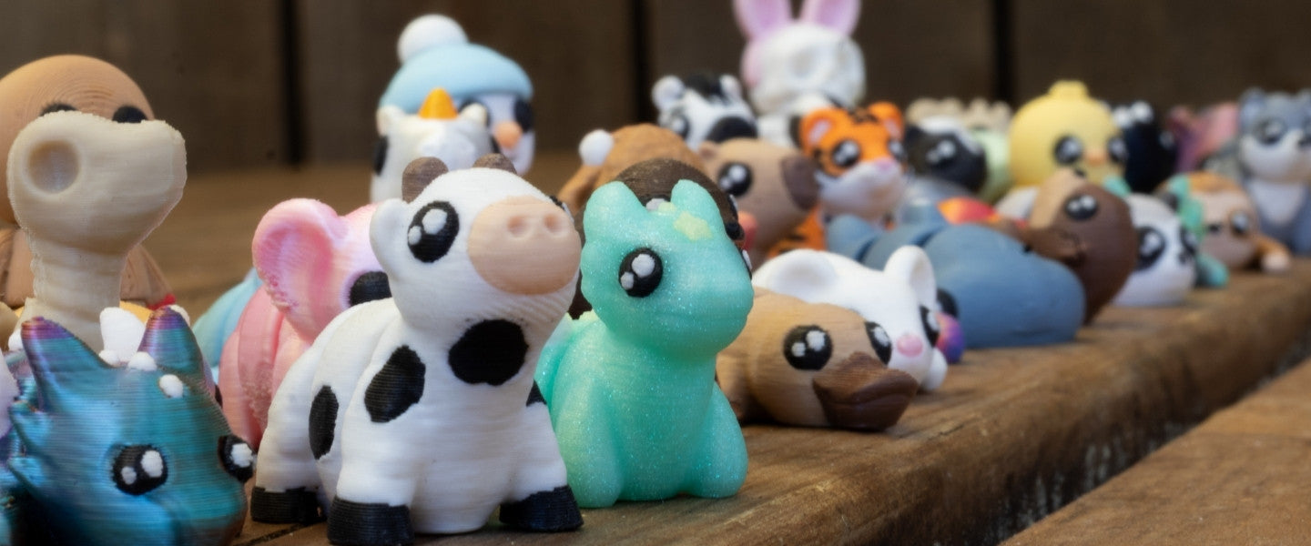 Mini figurines kawaii à collectionner