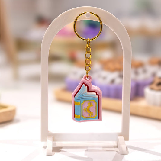 Porte-clé clicker grimoire kawaii clicker fidget anti-stress