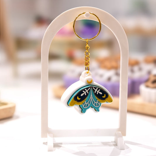 Porte-clé papillon kawaii clicker fidget anti-stress
