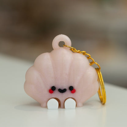 Porte-clé Coquillage Kawaii. Clicker anti-stress Ohana Dream