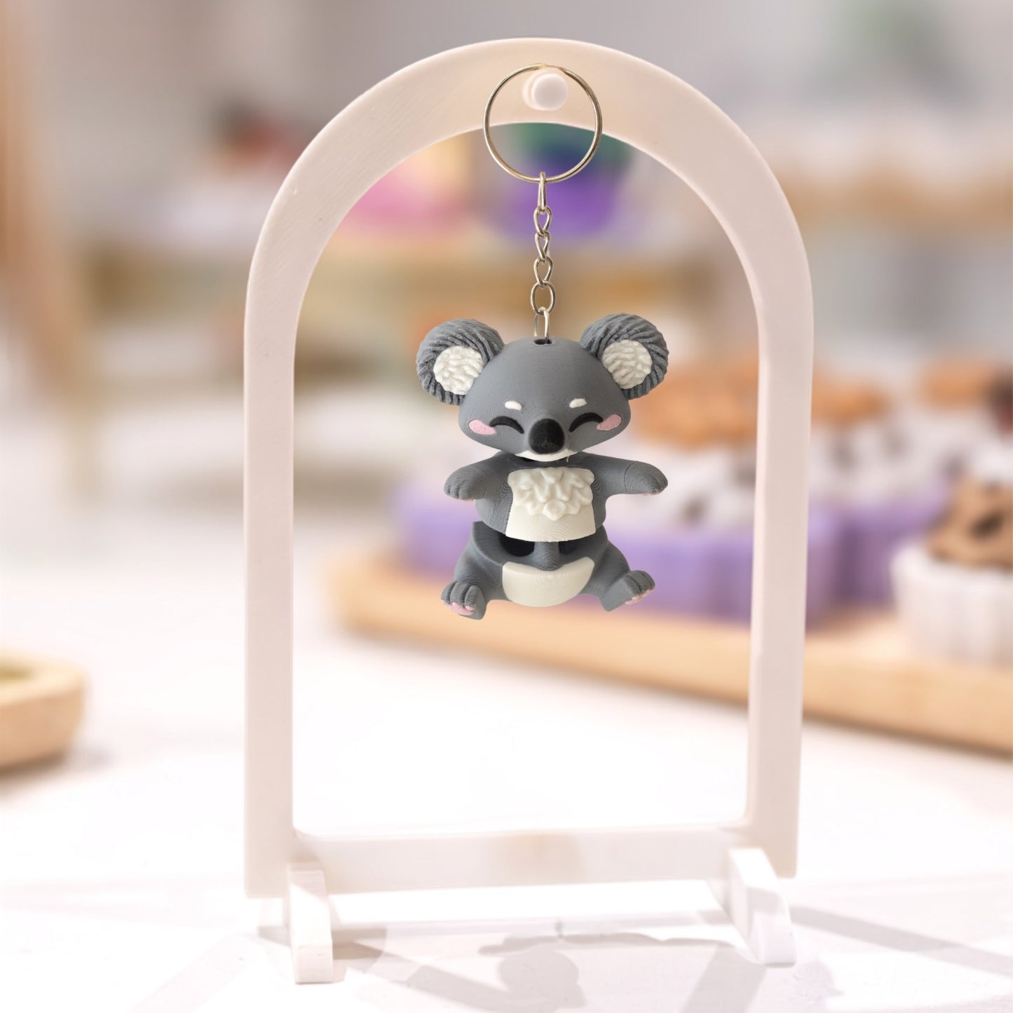 Porte-clé rigolo koala. Porte-clé articulé Ohana Dream