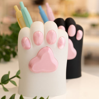 Pot à Crayon 3D Patte de Chat Kawaii - Ohana Dream