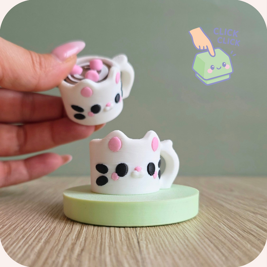 Clicker -Tasse chat | Fidget Ohana Dream 🐱