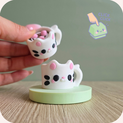 Clicker -Tasse chat | Fidget Ohana Dream 🐱