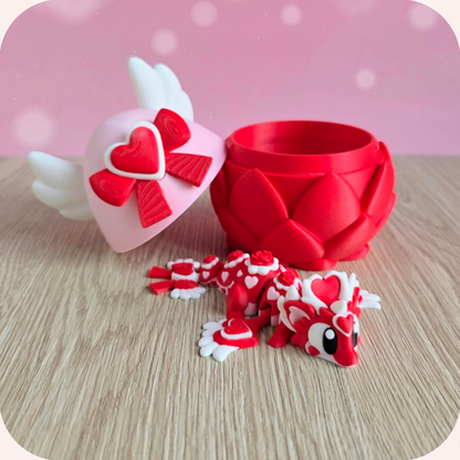 Lovely - Dragon Saint Valentin & son œuf | Dragon Ohana Dream ❤️