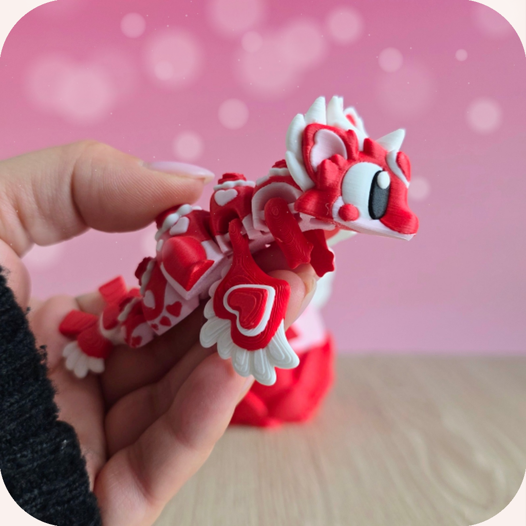 Lovely - Dragon Saint Valentin & son œuf | Dragon Ohana Dream ❤️