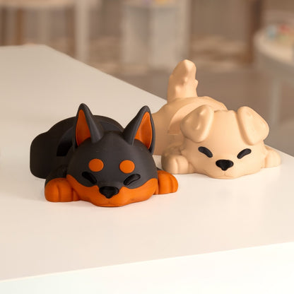 Support pour Téléphone Chien Kawaii 3D - Ohana Dream